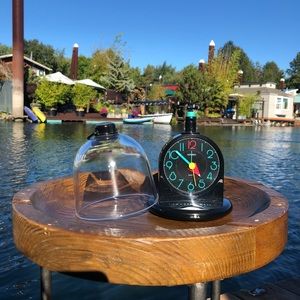 Ultra rare 80s Casio Crystal Bell alarm clock